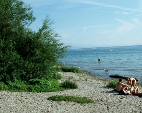 Stetten - Naturstrand am Bodensee